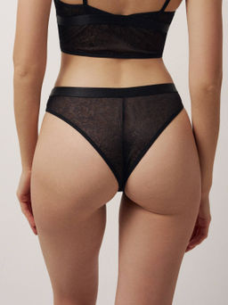 CONTE FLORAL TATTOO LBR 2927 Трусы женские black - Conte elegant фото 2