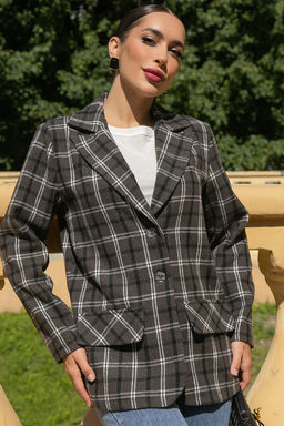 Пальто-пиджак Чендлер (бежевый) Б14157-7М - Lt collection фото 2