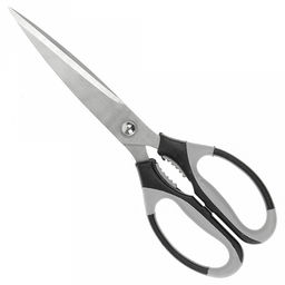 Ножницы кухонные Богатырь 25см, с орехоколом, пластмассовая ручка, цвета микс, в блистере (Китай) - Домашняя мода фото 3