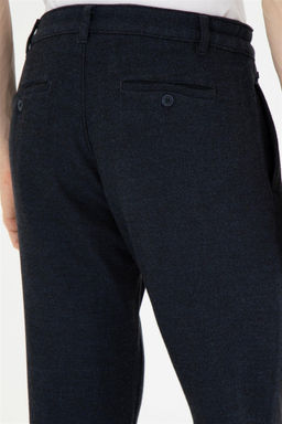 Мужские темно-синие брюки из плотной ткани - U.s. polo assn фото 7