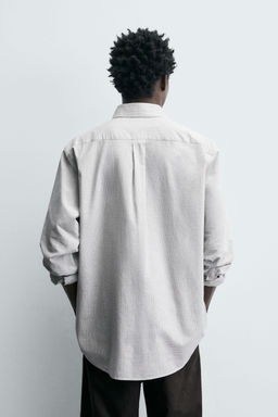 REGULAR FIT CHECK SHIRT - Zara фото 3