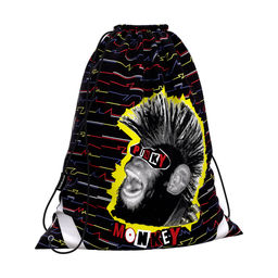 АКЦИЯ Цена за 1 шт. Мешок для обуви ErichKrause 365x440мм Punky Monkey