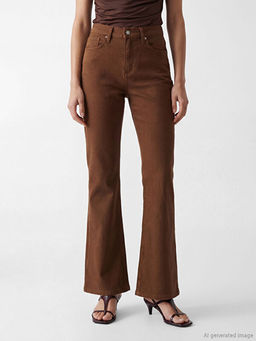 Flare Kad?n Jean Pantolon