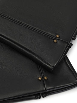Перчатки женские 100% ш IS968 black - Eleganzza фото 3
