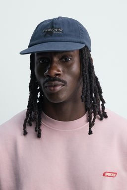 SUDADERA RELAXED FIT PUKAS SURF X ZARA / Rosa pastel  фото 5
