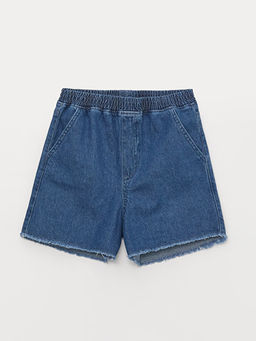 Beli Lastikli Basic K?z ?ocuk Jean ?ort