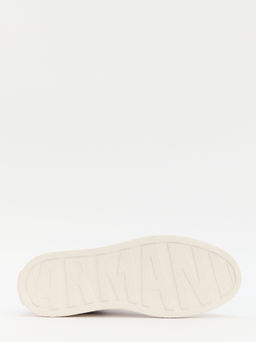 Мужские высокие кеды ARMANI EXCHANGE Артикул 4079355, черный  фото 4
