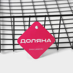 Корзина сетчатая навесная на полку Доляна, 40.5×25×14 см, чёрная