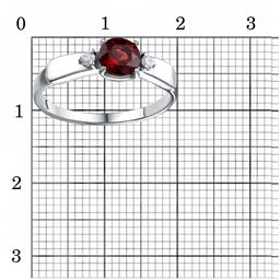 КОЛЬЦО 23110082ДГр - Красная пресня фото 3