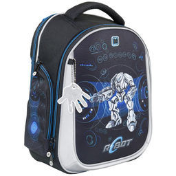 Рюкзак Mag Taller Unni "Robot" (40721-12) 38*30*18см черный, 2 отд., 2 карм., эргон. спинка. РАСПРОДАЖА - последний экземпляр!