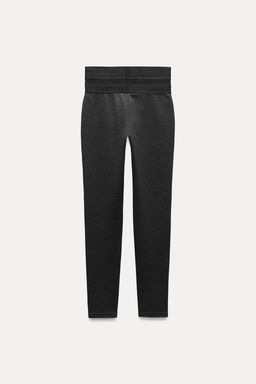 WIDE WAISTBAND LEGGINGS - Zara фото 8