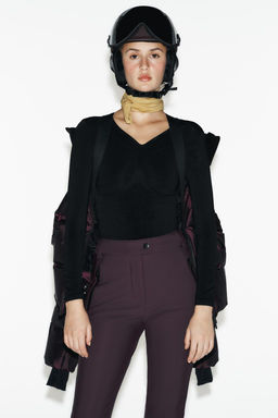 FLARE WATER-RESISTANT WINDPROOF RECCO® TECHNOLOGY SKI COLLECTION TROUSERS, CHARACTERISTICS - Zara фото 25