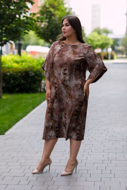 Платье Luxury Moda 1443 коричневый