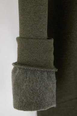 Siyah Regular/Normal Kesim Bisiklet Yaka Kal?n/Ici Sardonlu Sweatshirt TMNAW26SW00018 - Trendyolmilla фото 11