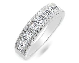 Кольцо из серебра куб.циркон., МЦВА68