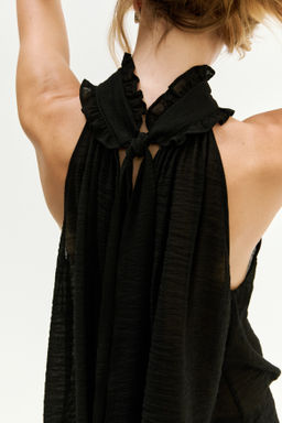 Top con cuello de lazo - H&m фото 5