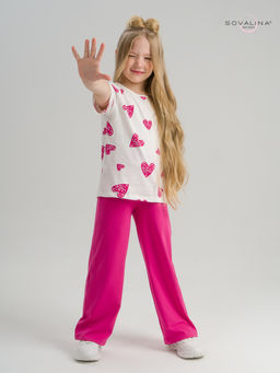 Костюм Лето разбитое сердце-фуксия - Sovalina фото 27