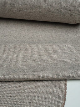 Шерсть костюмная Твид цв.Бежевый, ш.1.5м, шерсть-50%, вискоза-30%, п/э-20%, 250гр/м.кв - Купава фото 3