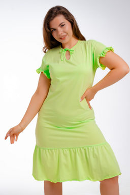 Платье женское из кулирки Чейси 2 неон