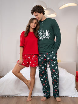 Комплект муж.арт.1211-6,зелено-красный