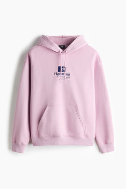 Sudadera con capucha y estampado Loose Fit