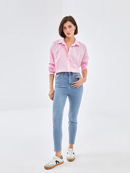 Slim Fit Kad?n Jean Pantolon