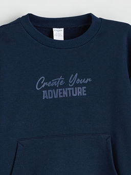 Erkek ?ocuk Kal?n Sweatshirt ve E?ofman Alt?