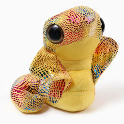 Мягкая игрушка Змея. Кобра, 17 см, цвет жёлтый - Simaland фото 3