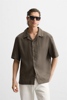 100% LINEN SHIRT - Zara фото 4