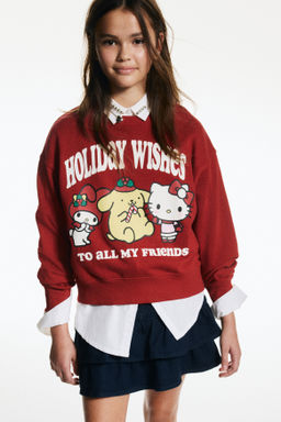 Sudadera oversize estampada - H&m фото 7