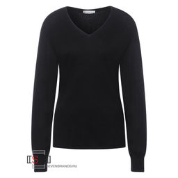 Street One, 301651, Пуловер, Black