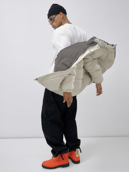 Куртка двухсторонняя мужская молодежная зимняя хаки цвета 25311TK - Mtforce фото 13