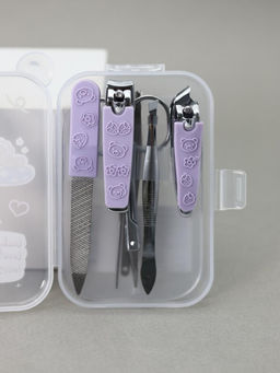 Маникюрный набор "Bear lifebuoy", purple