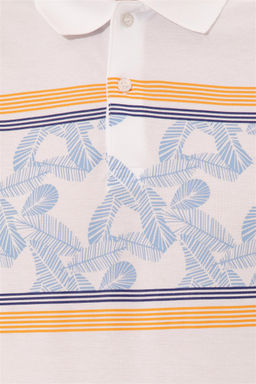 U. S. Polo Assn Мужская белая футболка с воротником-поло - U.s. polo assn фото 13