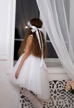 А21-1 платье для девочки Прима диз.серебро - Etoelf фото 3