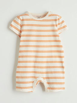 K?sa Kollu Erkek Bebek Tulum