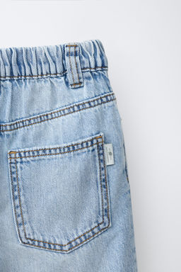 BERMUDA BAGGY DENIM / Azul - Zara фото 4