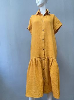 МУСЛИН, Платье на пуговицах - Knitka wear фото 2