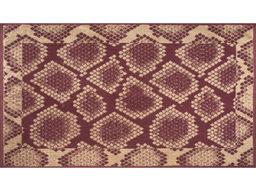 6с103.412ж1 Шкура питона(слива1) Полотенце махровое 50х90см