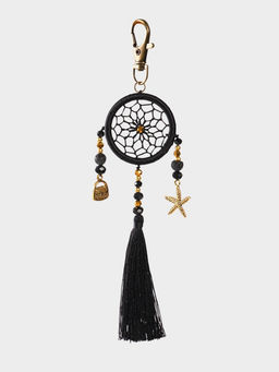 Брелок ловец снов, 17 см, чёрный