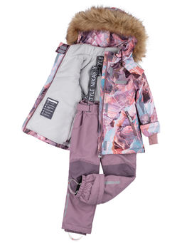 Костюм 7з1224 кофе/орхидея - Nikastyle фото 8