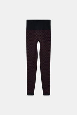 JACQUARD SKI COLLECTION LEGGINGS - Zara фото 5