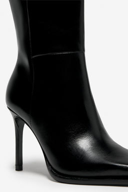 LEATHER HEELED BOOTS LUDOVIC DE SAINT SERNIN x ZARA  фото 5