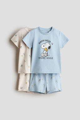 Pack de 2 pijamas estampados