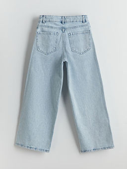 Wideleg K?z ?ocuk Jean Pantolon