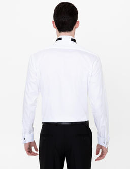 Beyaz Slim Fit Smokin G_mlek - Pierre cardin фото 5