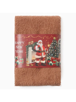 Набор махровых полотенец Этель. Санта, 30?30 см - 3 шт., хлопок 100% фото 3