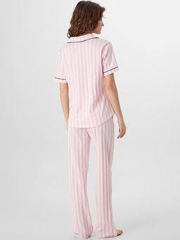 Комплект домашний женский в розовую полоску - Mark formelle фото 2