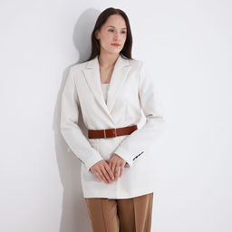 Ремень женский, ширина 4 см, пряжка металл, цвет рыжий - Simaland фото 3