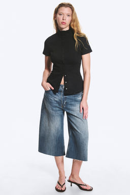 Top de algod?n ajustado - H&m фото 3